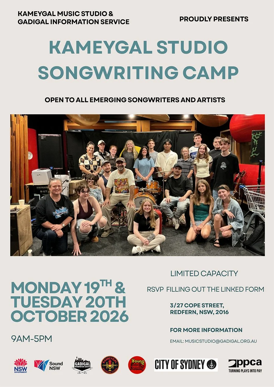 Kameygal Studio Songwriting Camp
