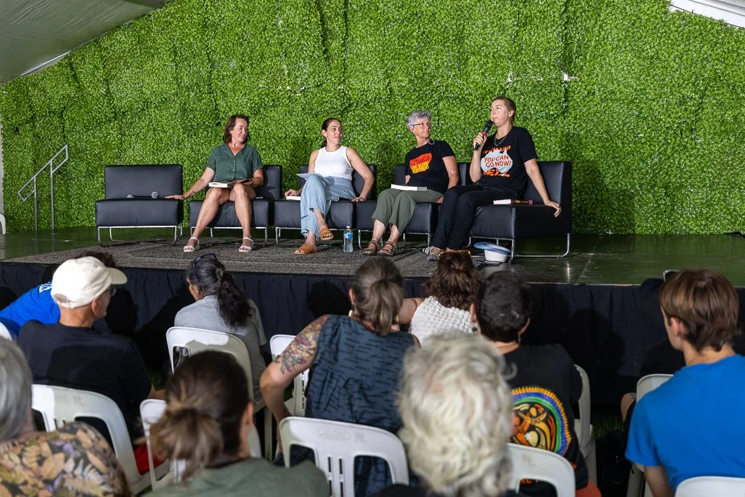 Speakk out Tent at Yabun 2025