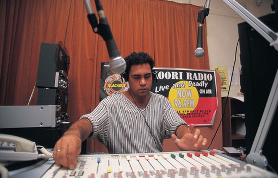 Trevor Dodd photo at Koori Radio