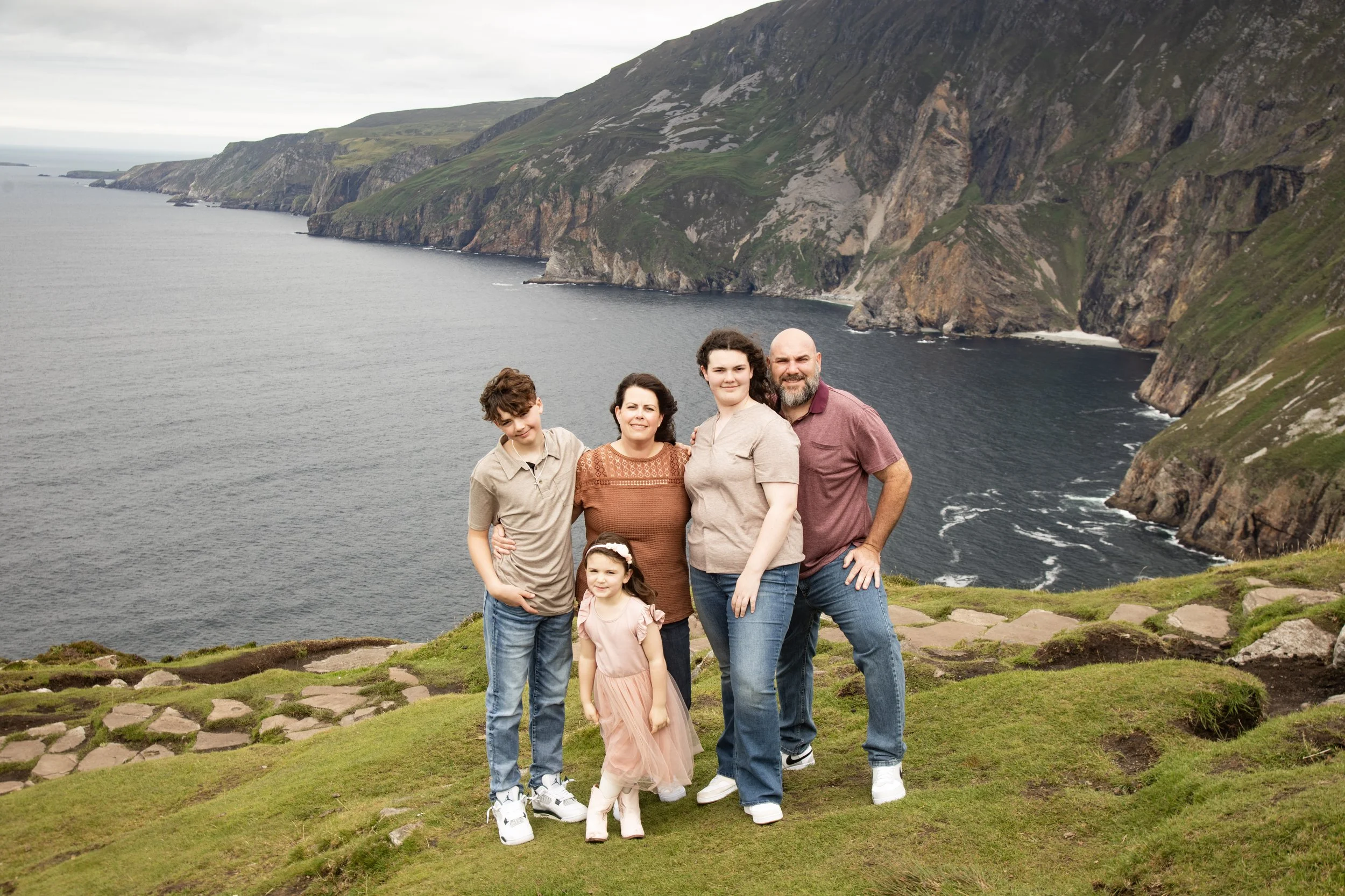 Dani and Family, Slieve League cliffs_033.jpg