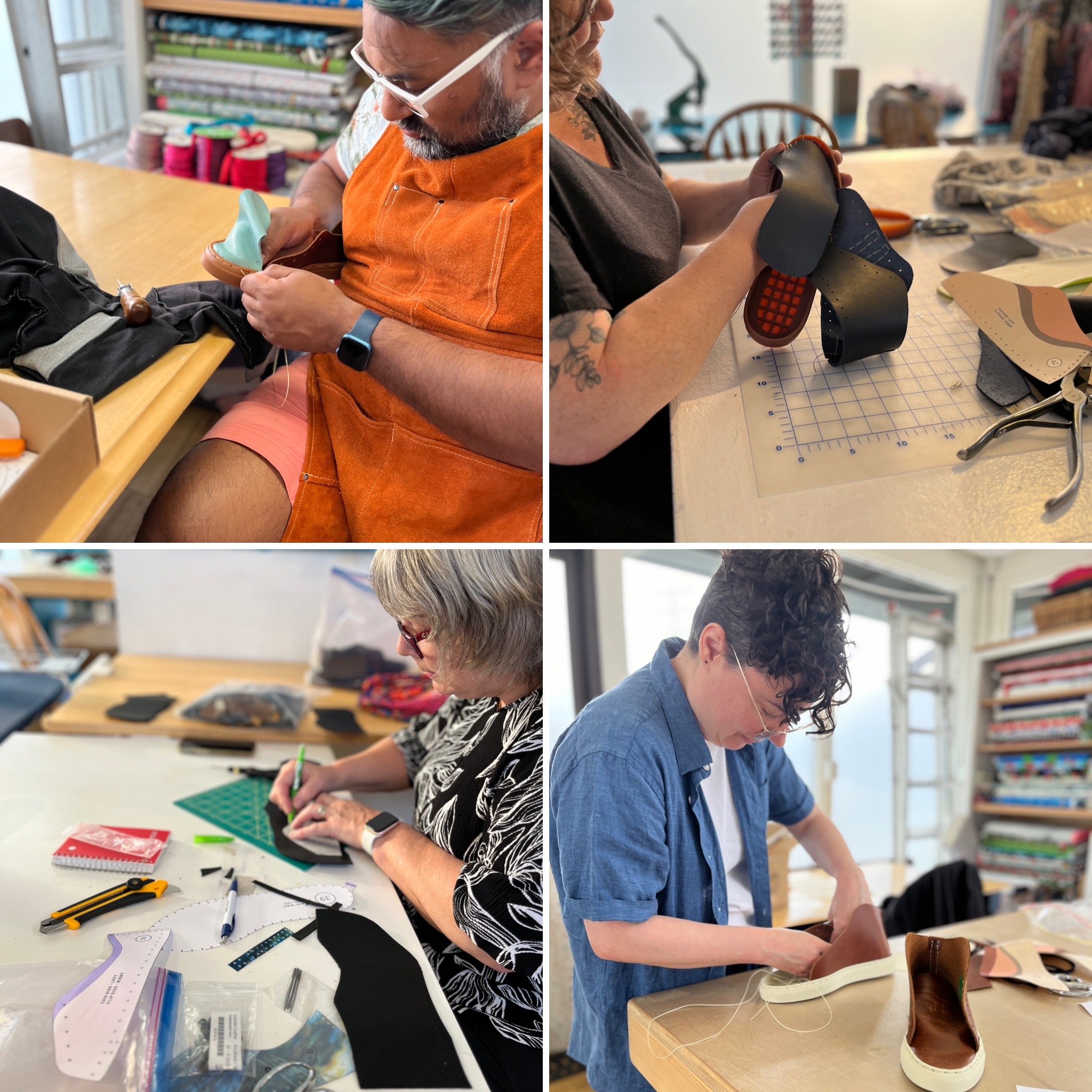 learn to make your own pair of sneakers