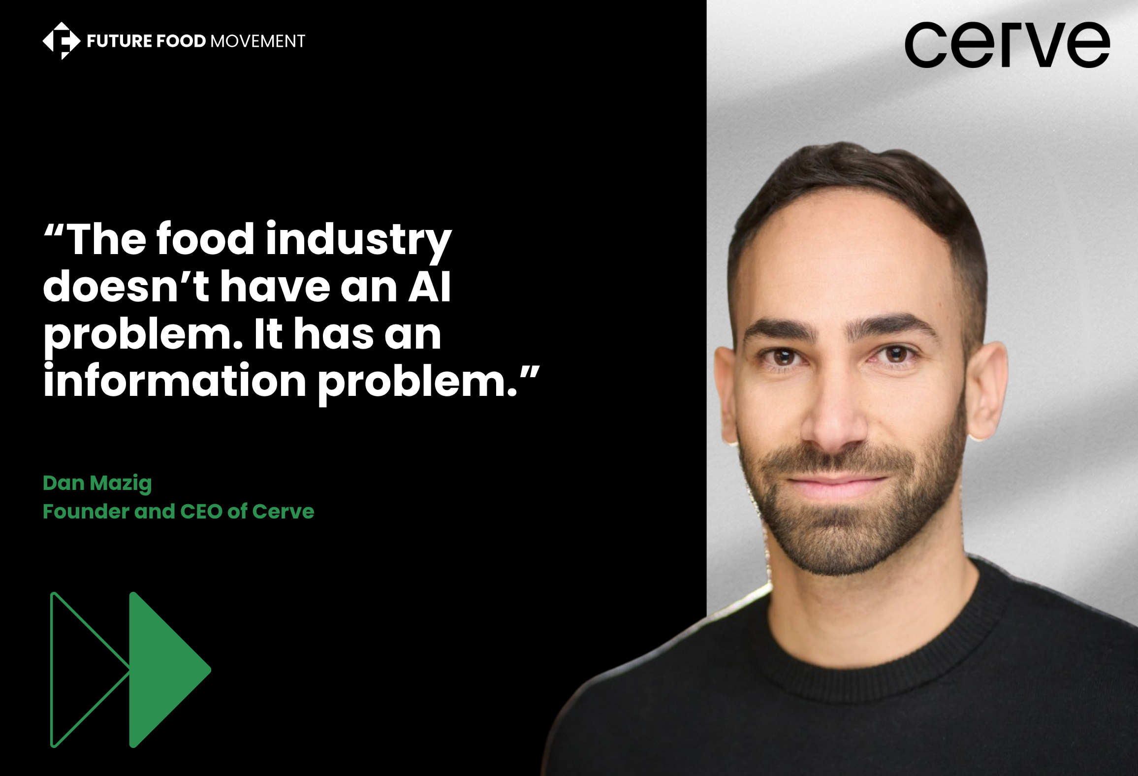 The food industry can no longer afford to live with fragmented data