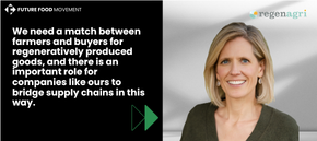 Lindsey Crompton, Regenagri, on bridging supply chains for regenerative produce