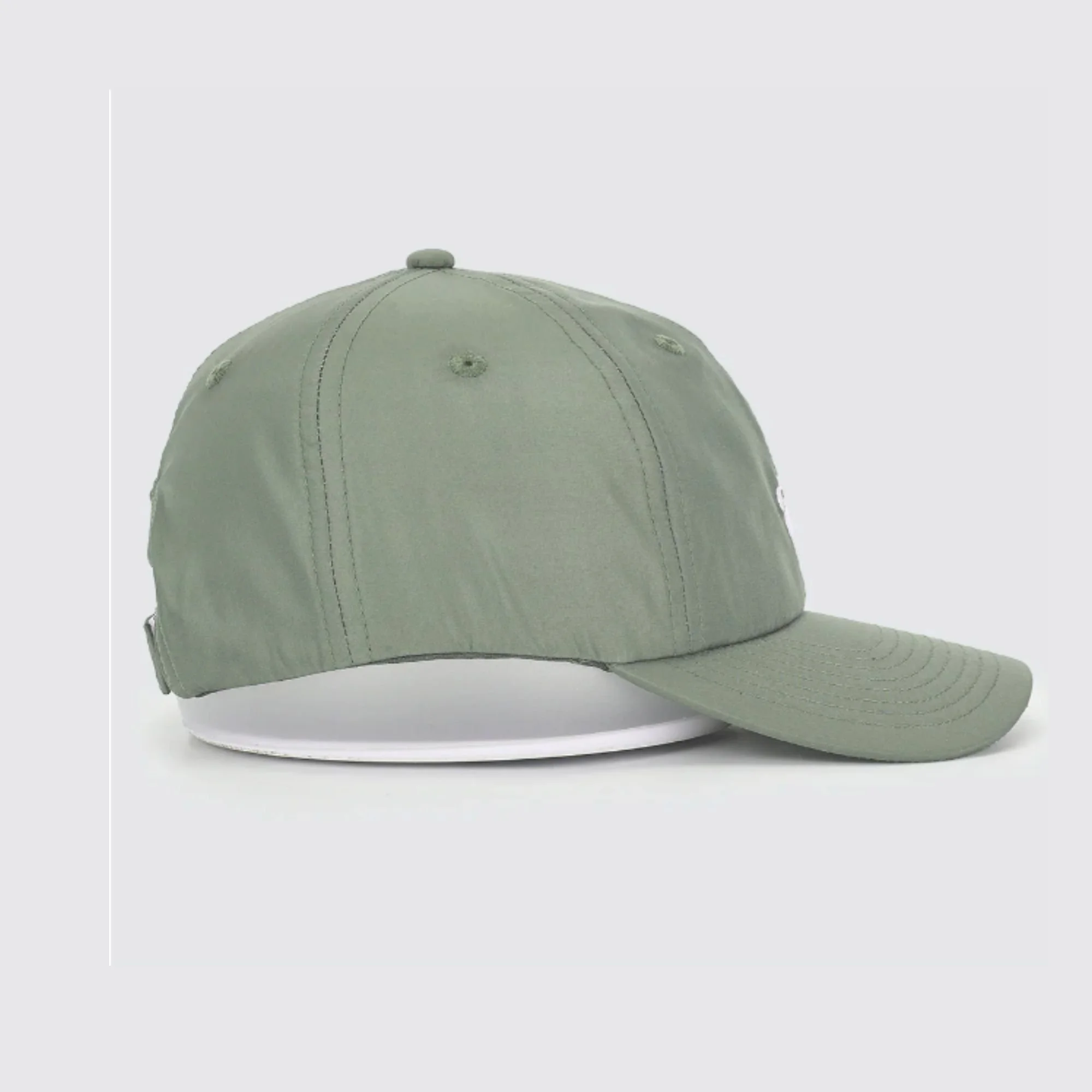 Waggle Fresh Tracks Flight hat, side view showing curved bill and low-profile fit