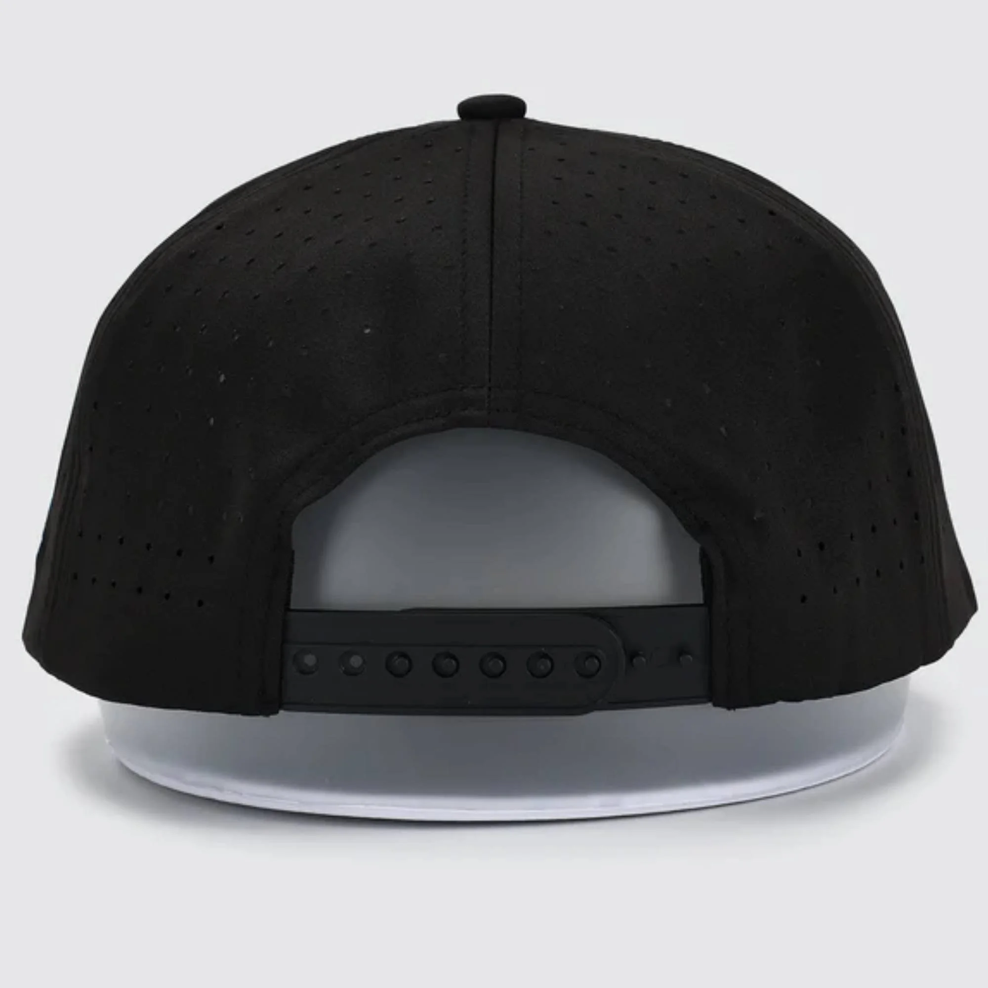 Waggle Otter Nonsense hat, back view showing adjustable strap closure