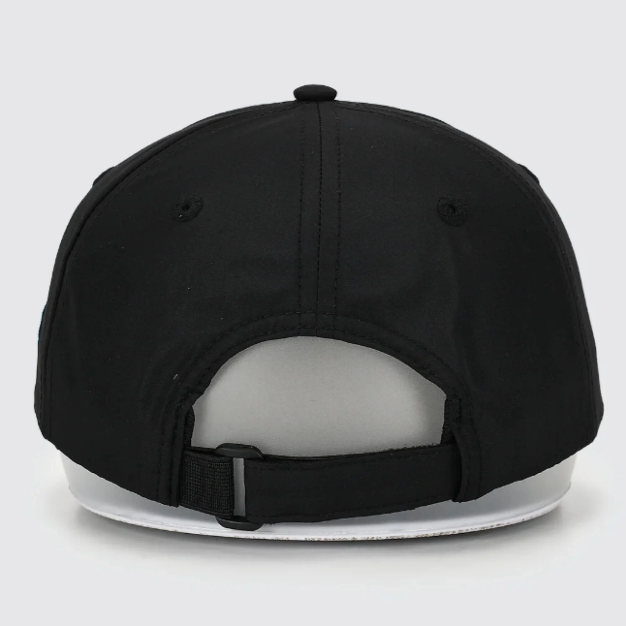 Waggle True Blue Flight hat, back view showing adjustable strap closure