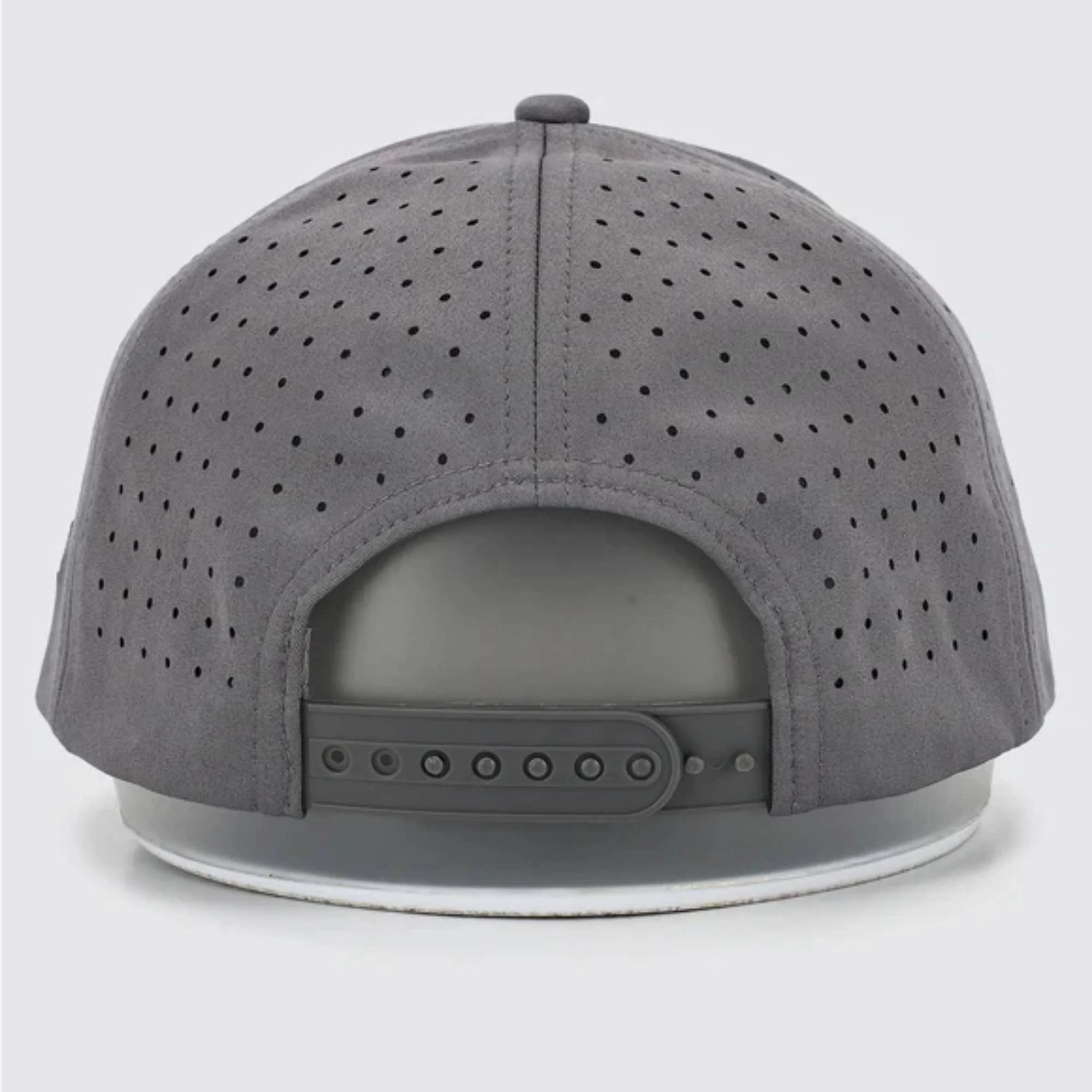 Waggle Origin hat, back view showing adjustable strap closure