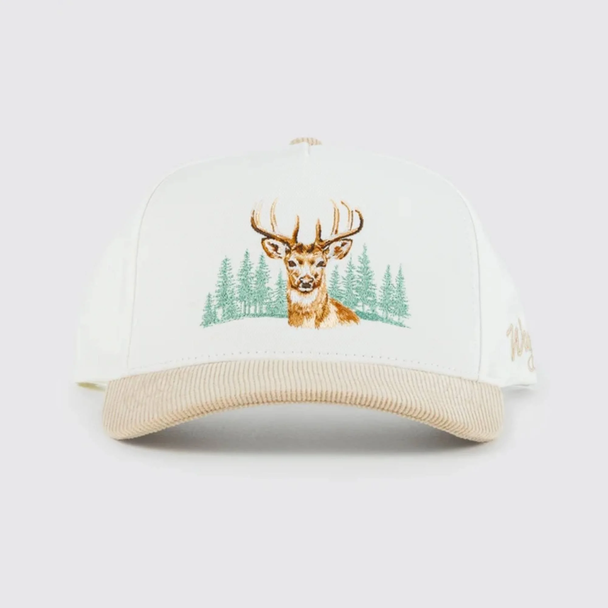 Waggle Whitetail Corduroy Brim Hat