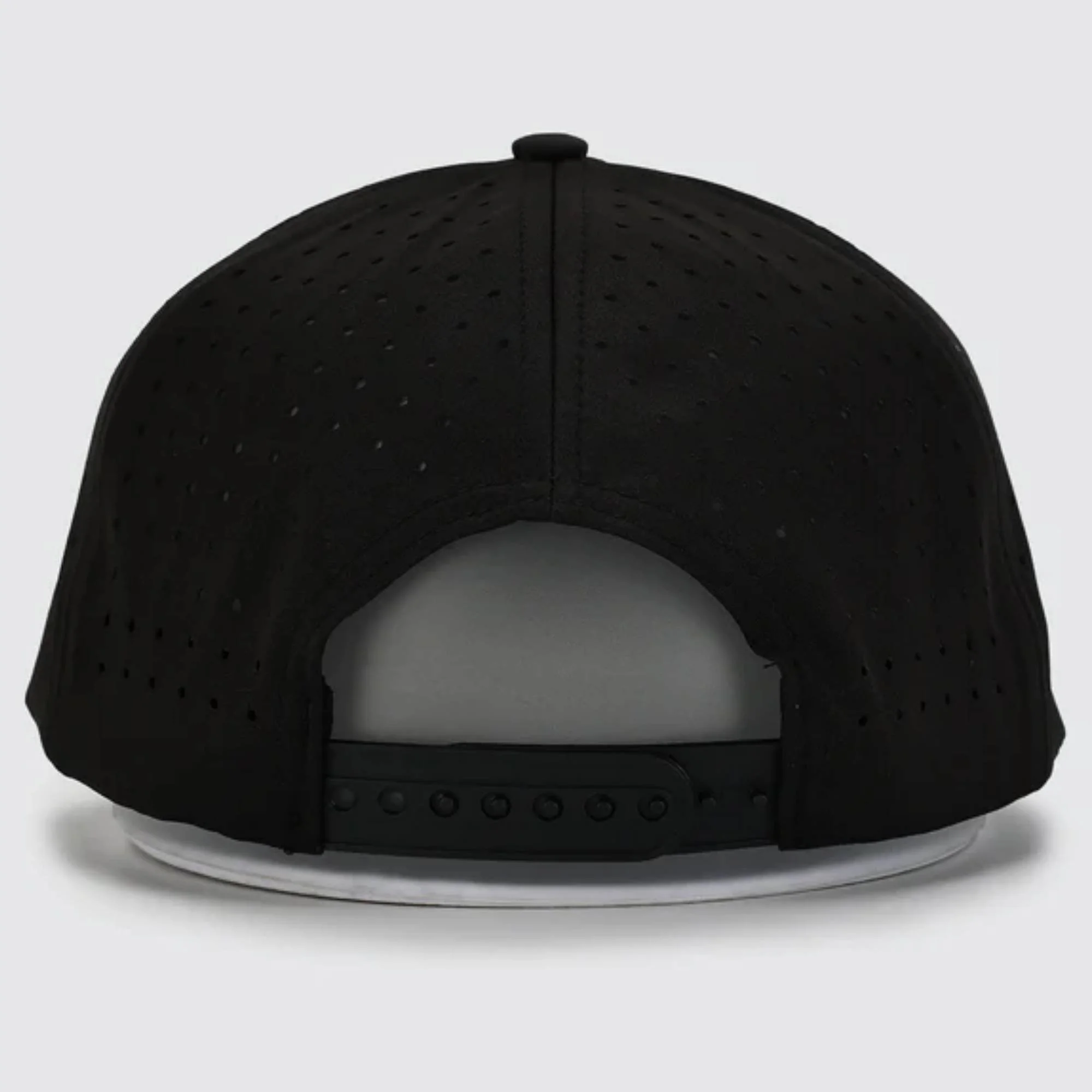 Waggle Hunting Club hat, back view showing adjustable strap closure