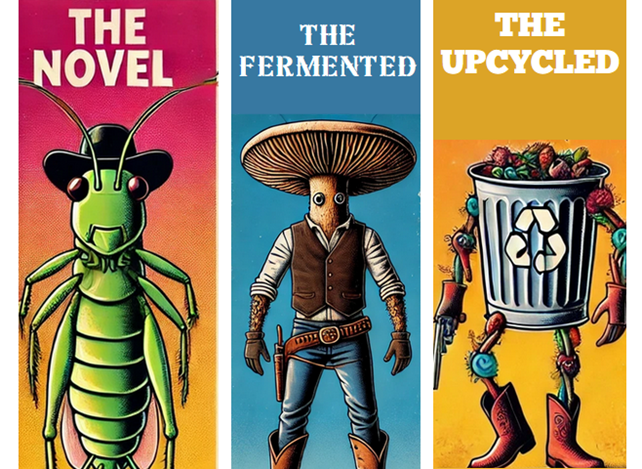 THE NOVEL, THE FERMENTED, THE UPCYCLED