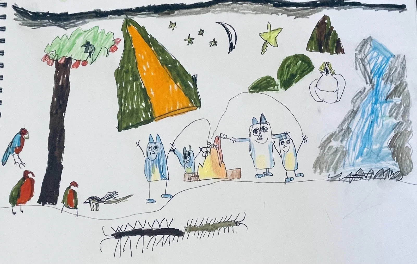 Camping with Bluey family by Yonal aged 4.jpg