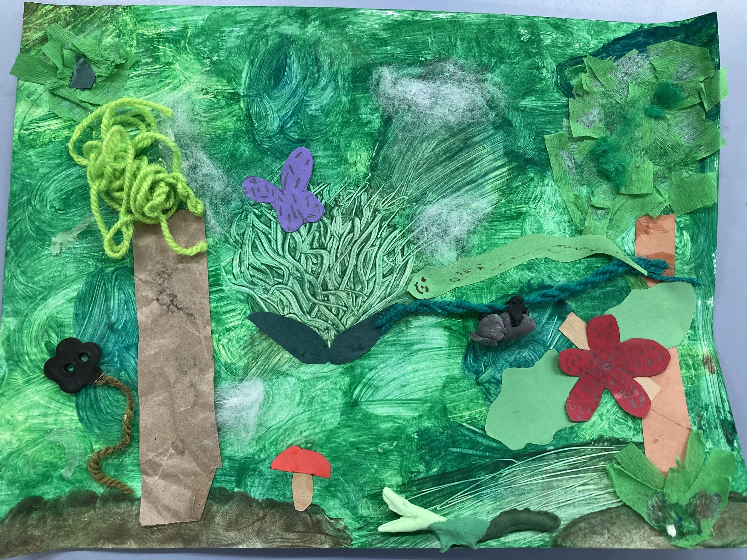 'Rainforest' by Keira aged 8