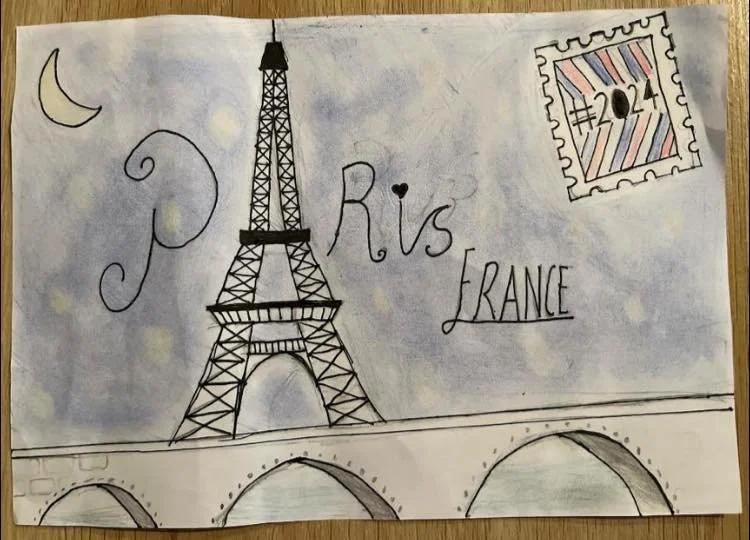Paris on my mind by Zara aged 11.jpg