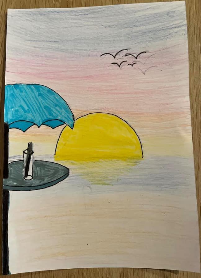 Summer memories by Zara aged 11.jpg
