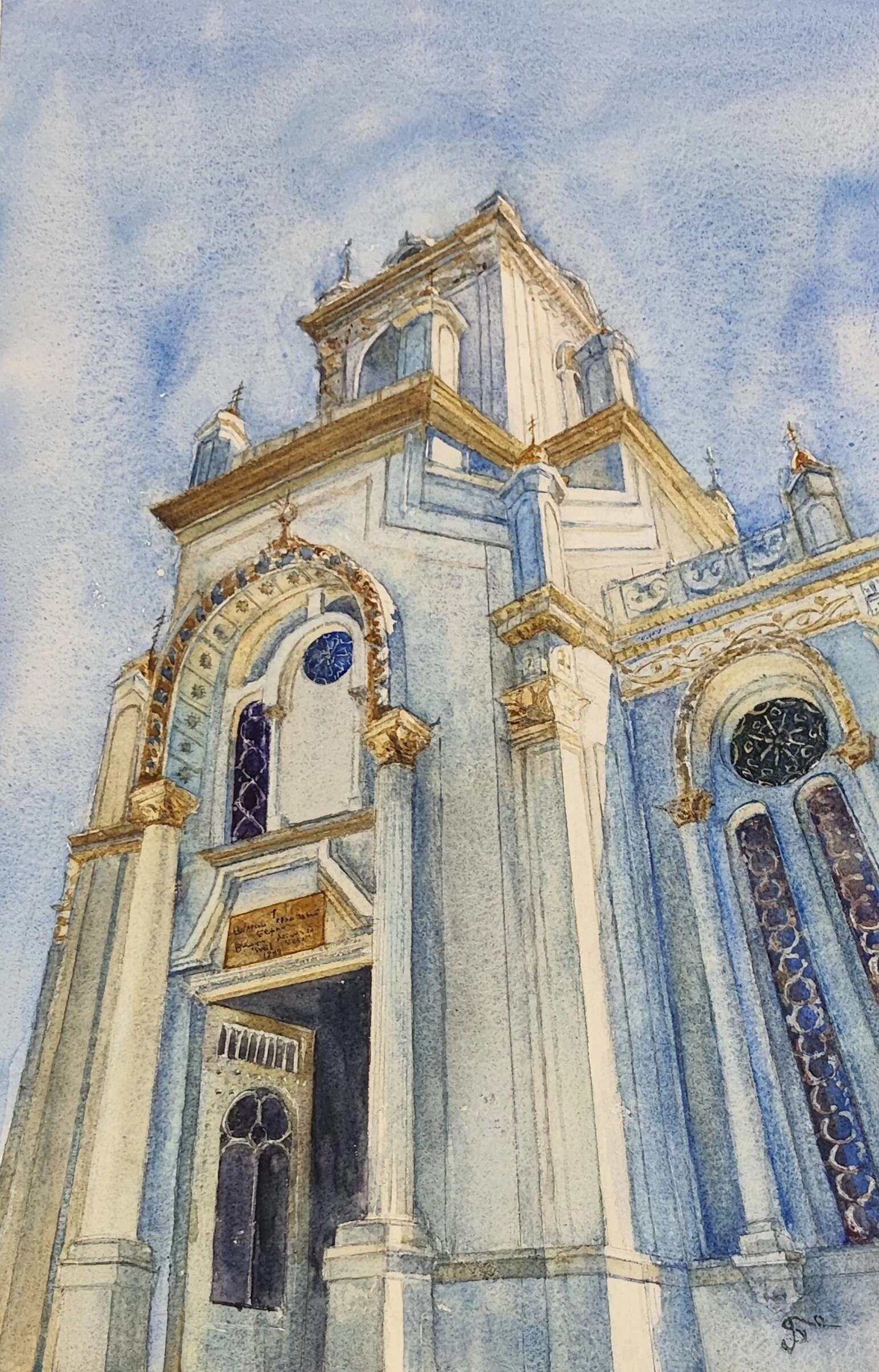 'Iron church' by Bozhidar aged 13