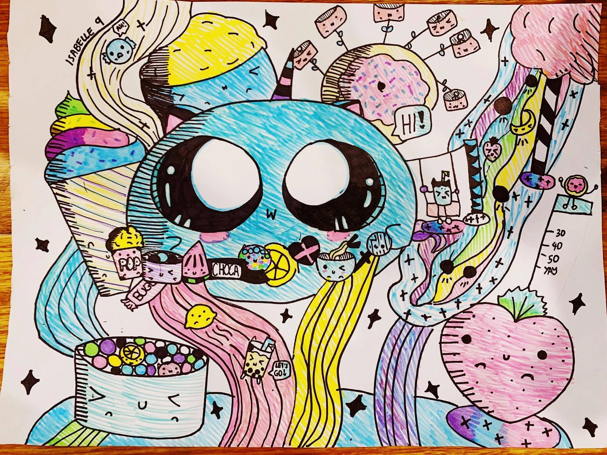 Magical candyland by Isabelle aged 9..jpg