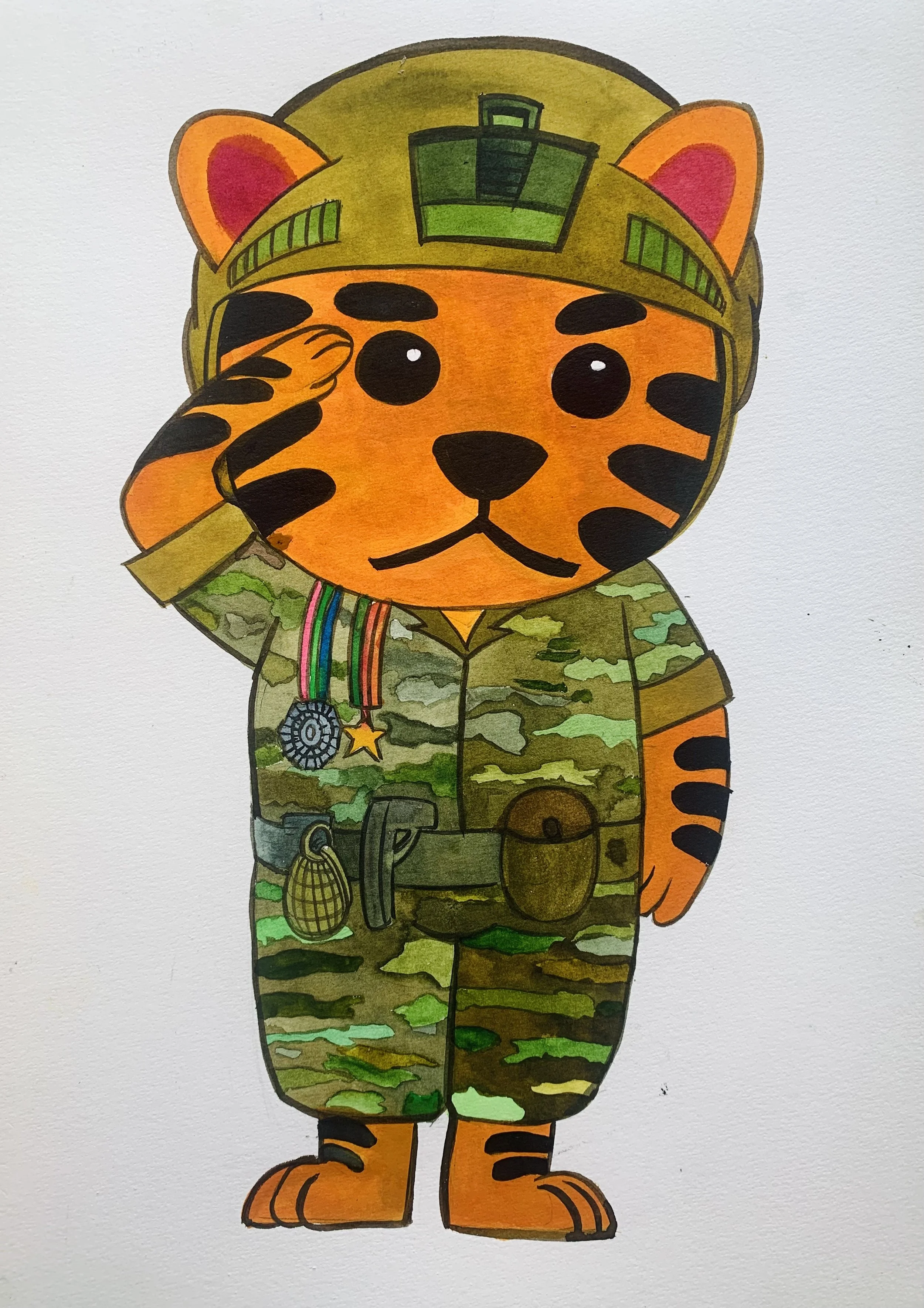 Loyalty and Courage by Hana aged 10 .JPG