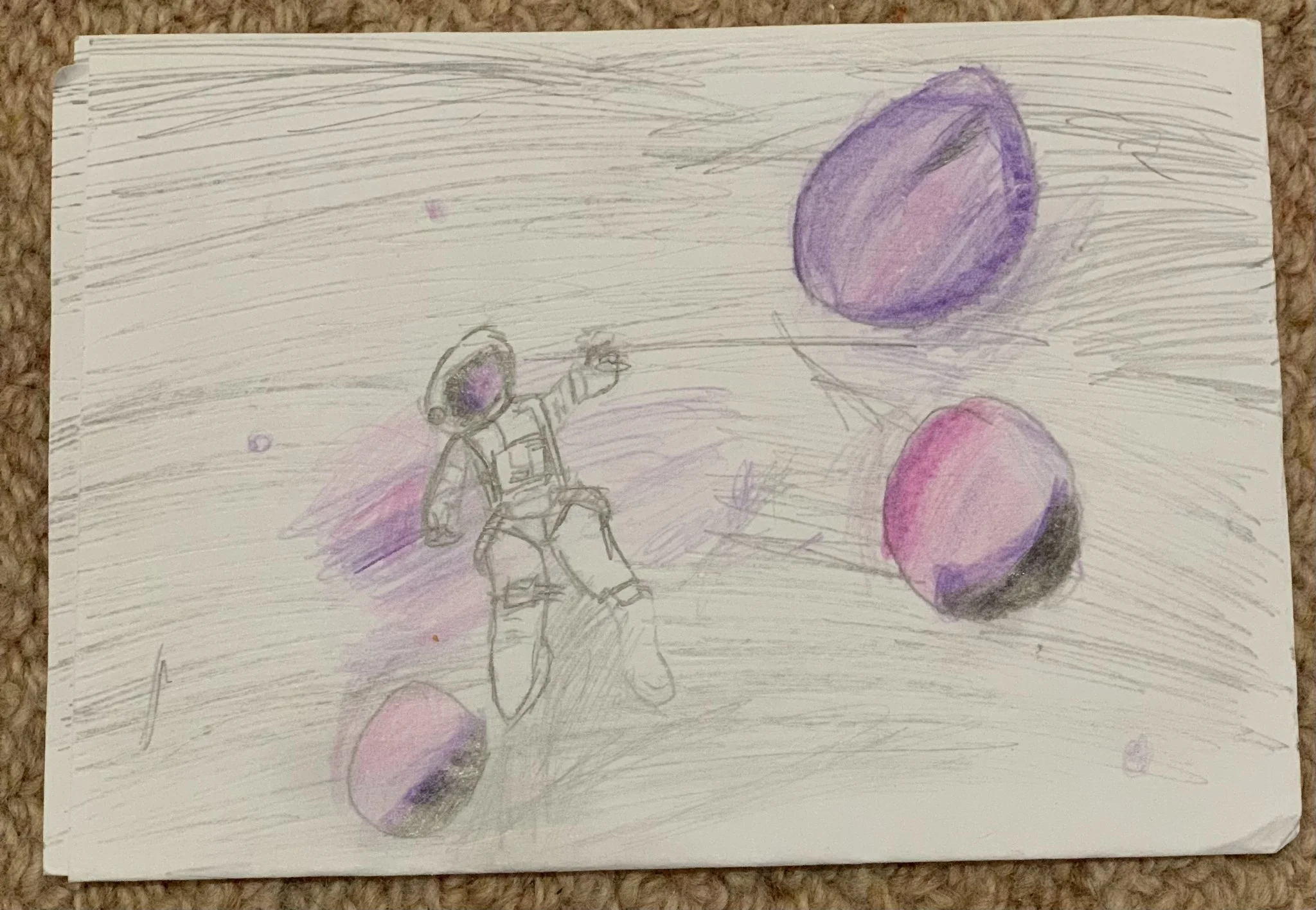 In to space by Selina aged 8.jpg