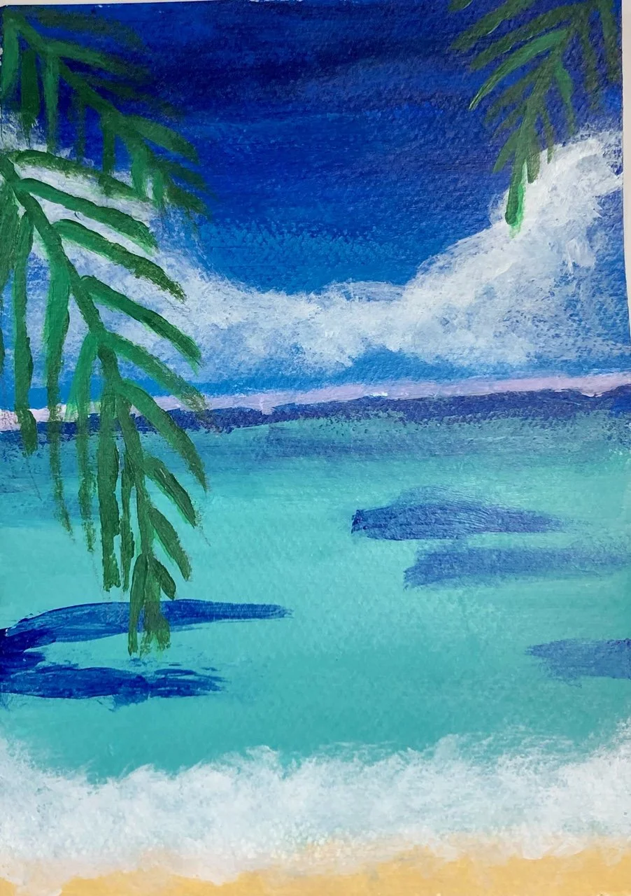 The Beach by Senaree aged 10.jpeg