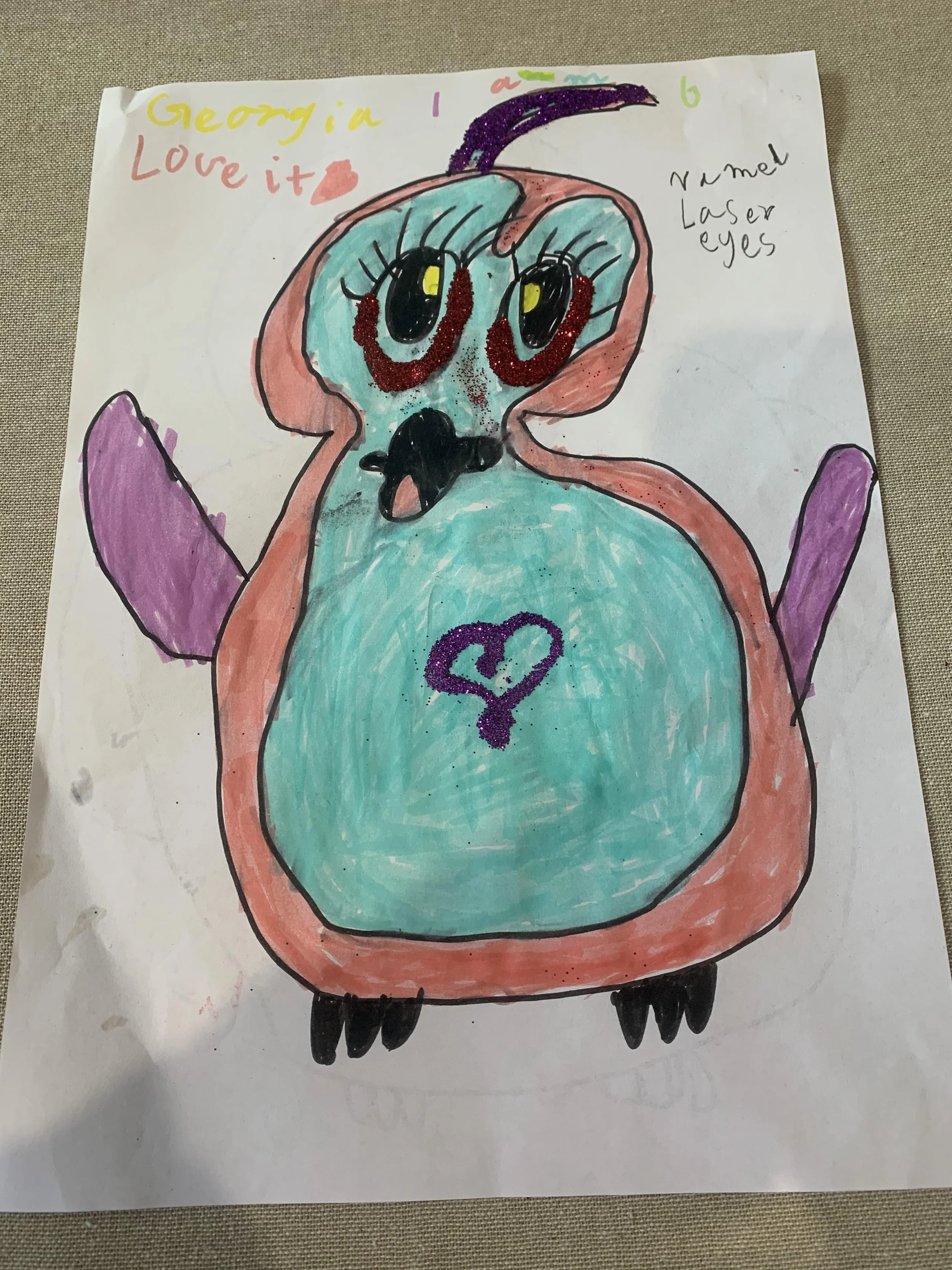Laser eyes by Georgia aged 6.jpg