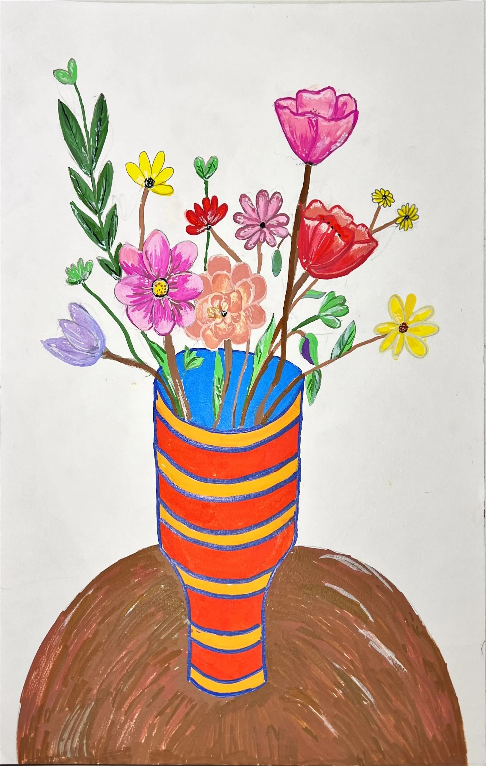 Floral party by Jayden aged 10.jpeg