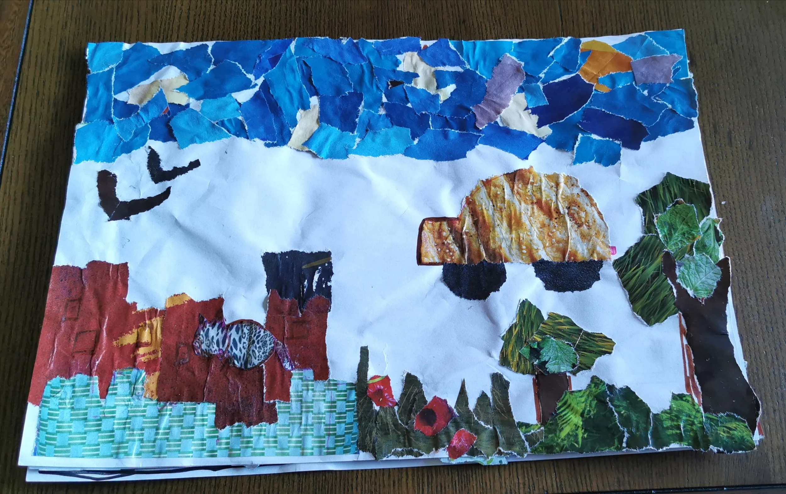 'Night in the cit' by Azara, aged 8.jpg