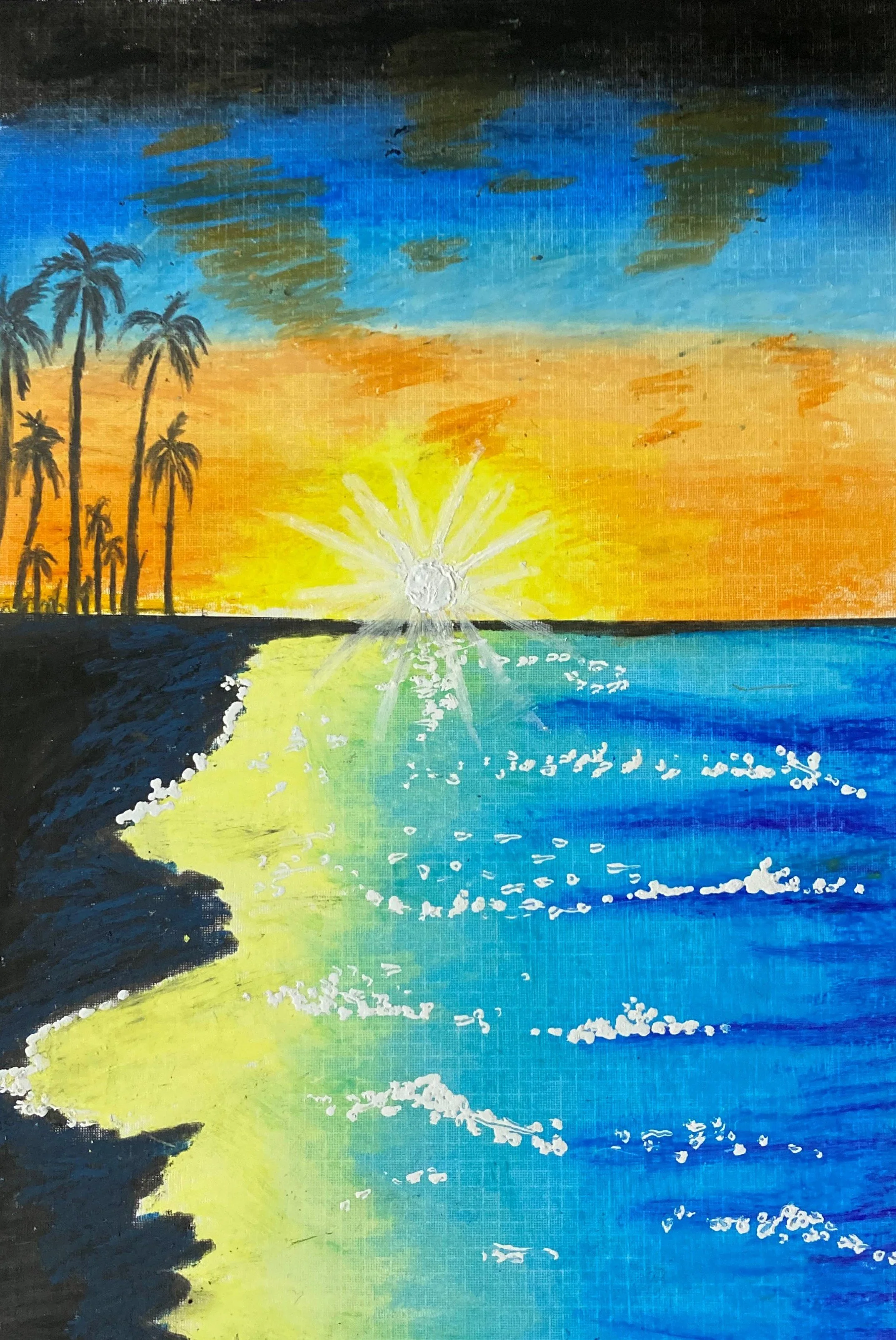 A ray of hope by Manan aged 8.jpg