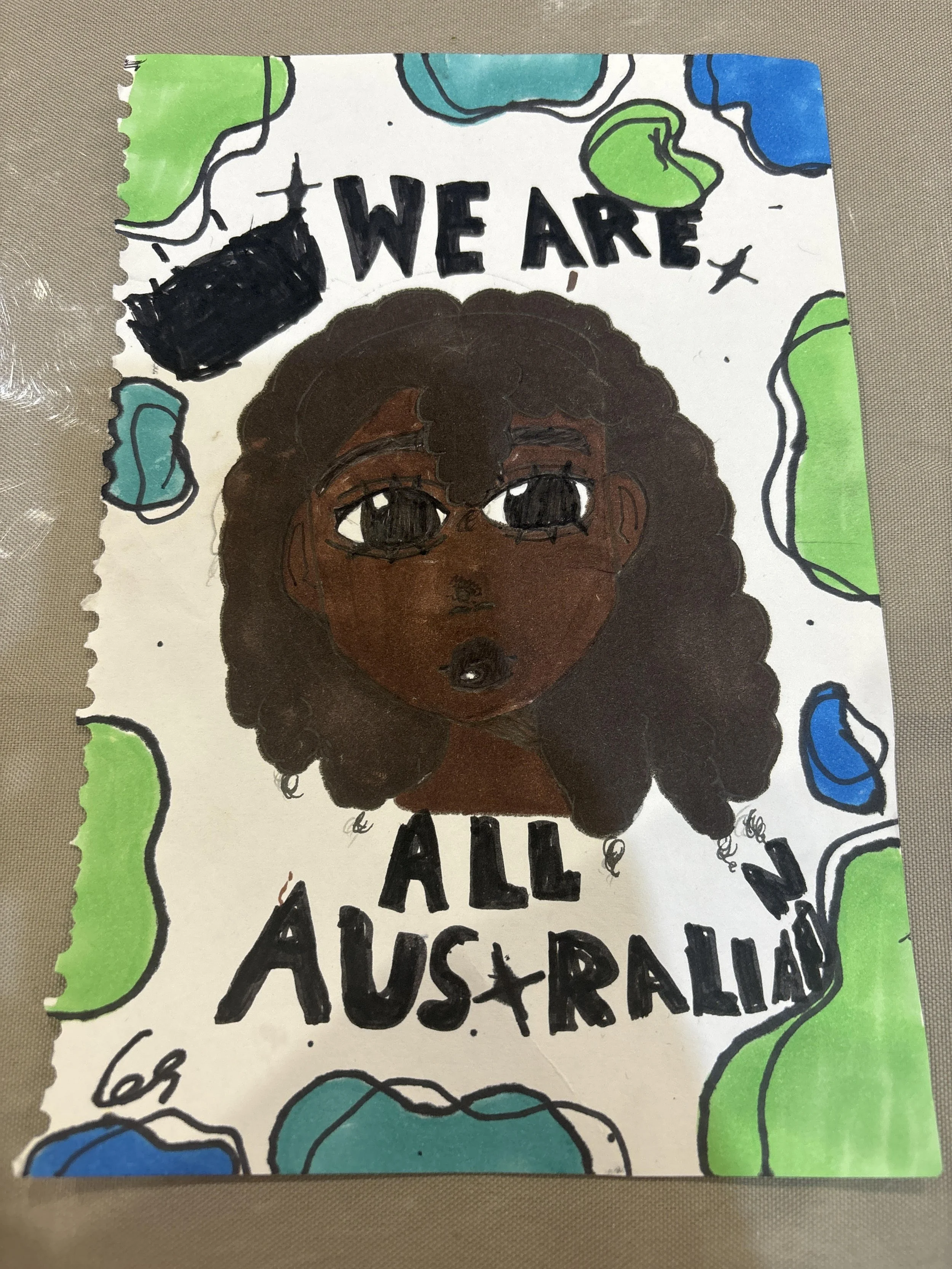 We are all Australianas by Georgia aged 10.jpg