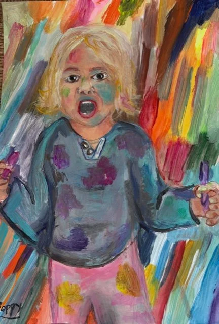 'Florence's chalk' by Poppy aged 12
