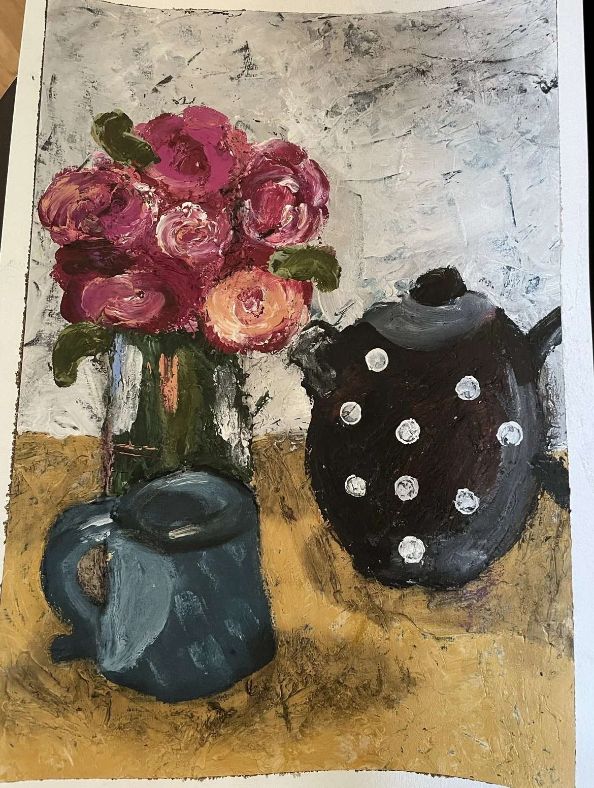 Tea and Flowers by Alexia aged 11.jpeg