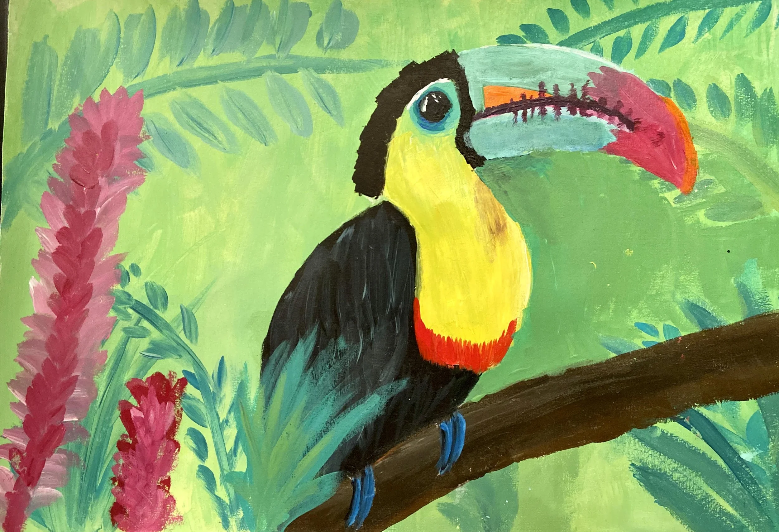 tropical paradise by Gabi aged 10.jpg