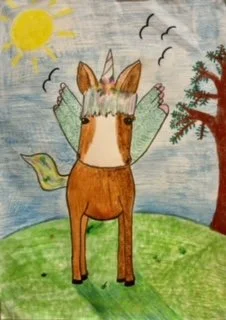 My patch of grass by Lya aged 10.jpeg