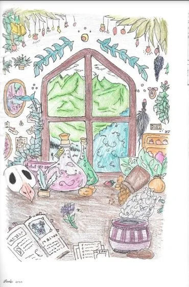 Witches House by Rujula Harshi Bommisetti aged 12.JPG