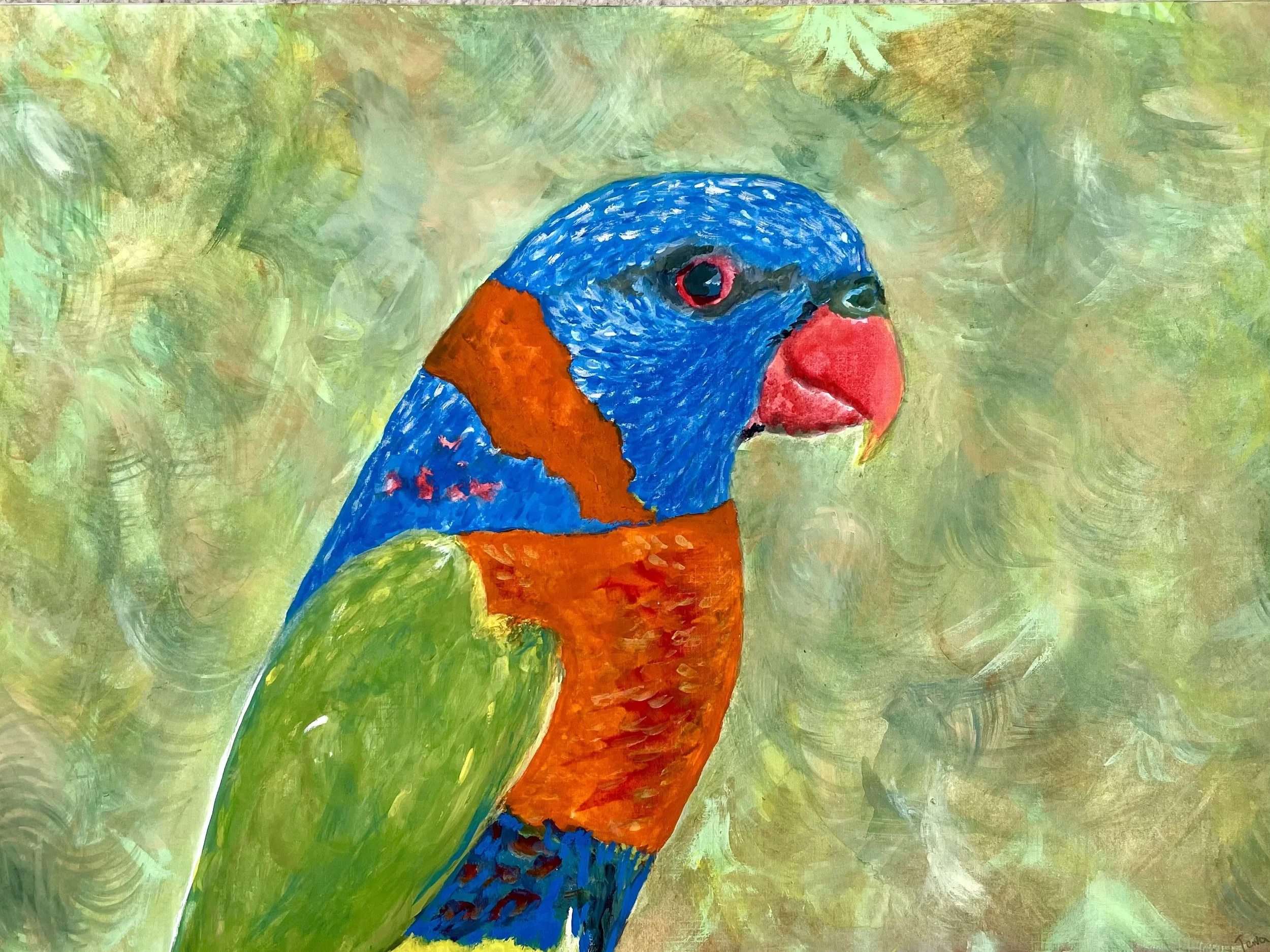 'Love for a Lorikeet' by Tara aged 10