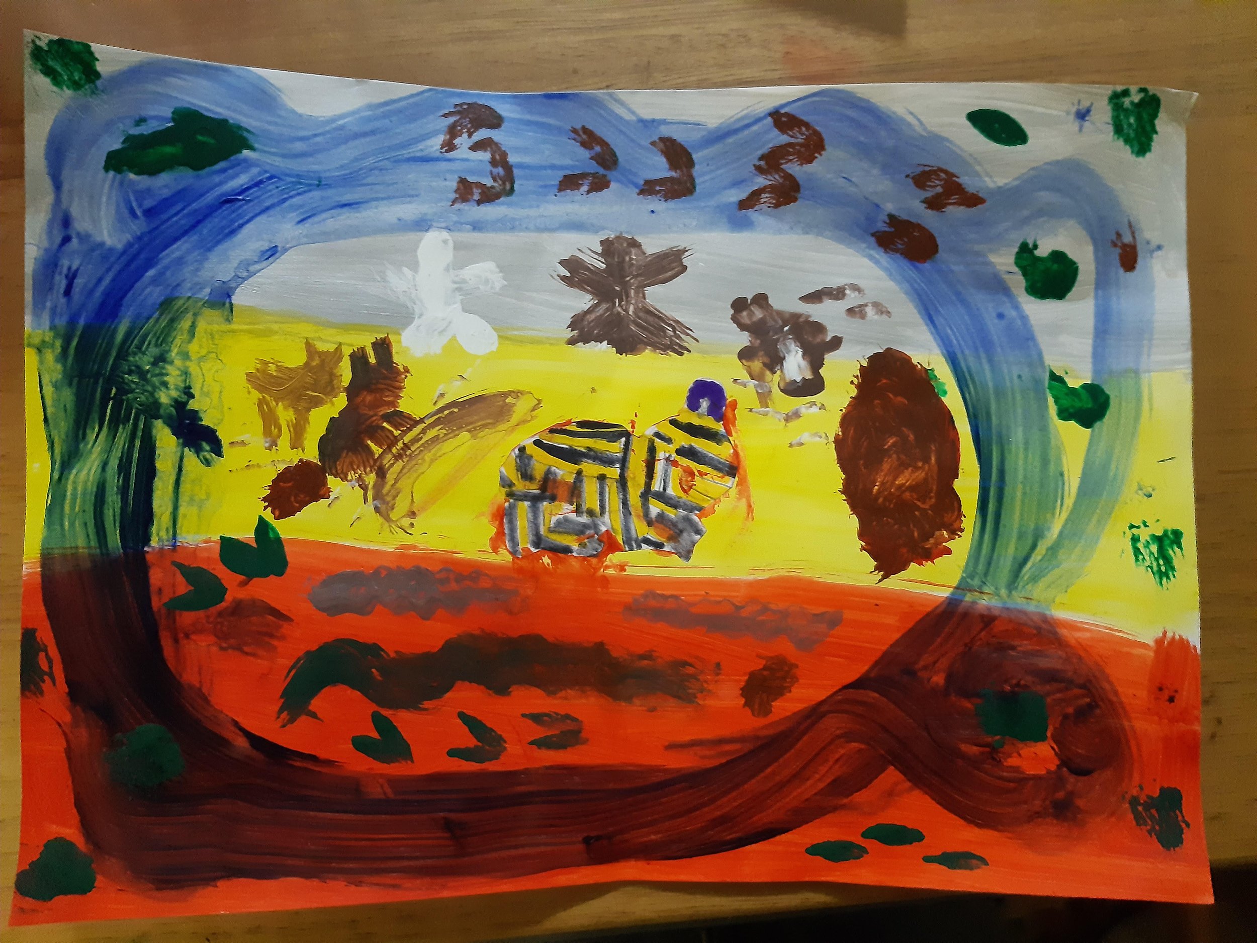 Corroborrie frog by Ariana aged 6.jpg