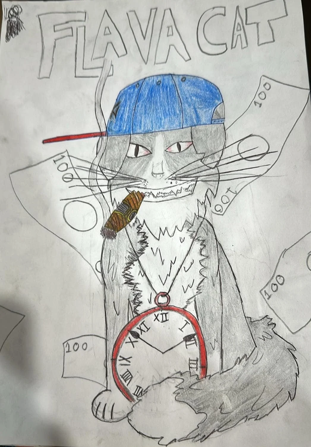 Flava cat by Dan aged 12.jpg