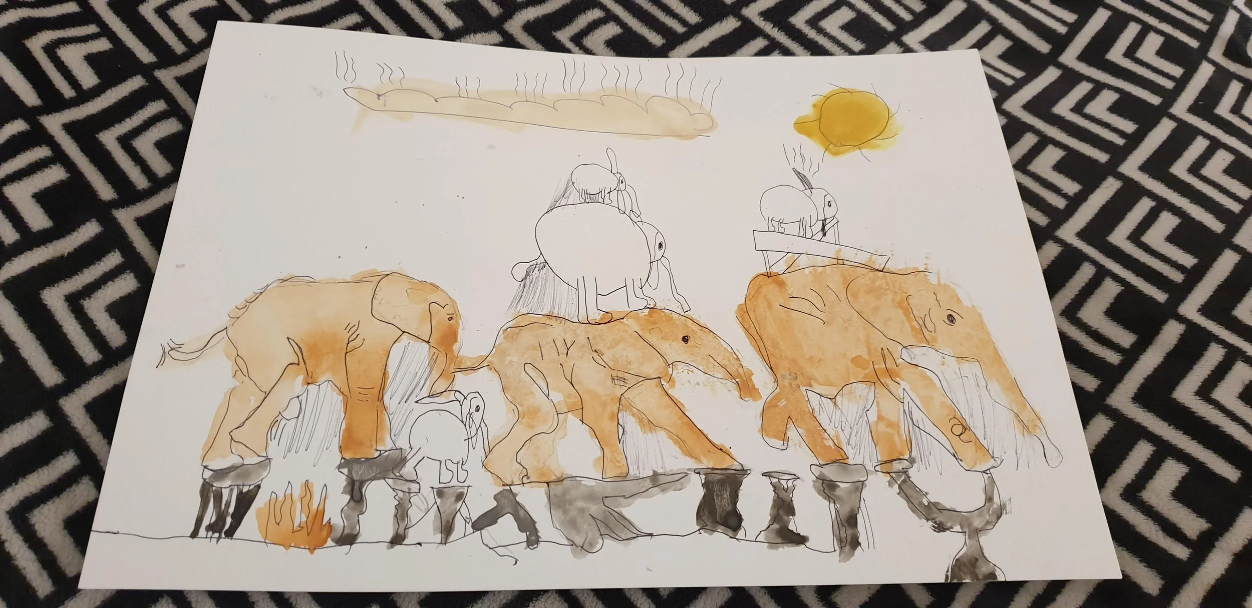 Jaxson aged 7 special section - elephants.jpg