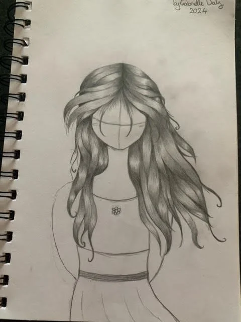 Faceless- numbness caving into nothingness by Gabrielle aged 12.jpg