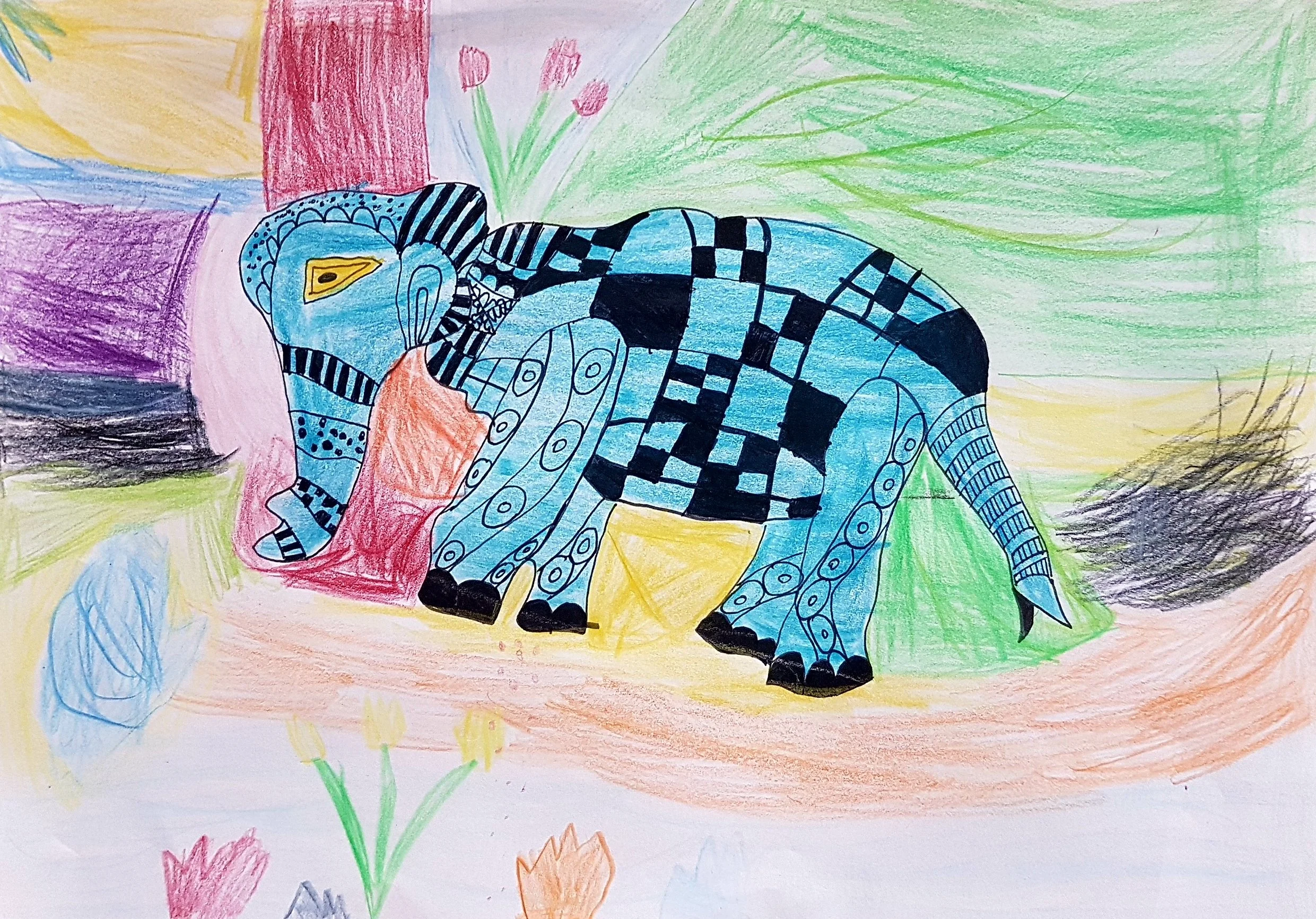 Pete the Elephant by Jaegar aged 6.jpg