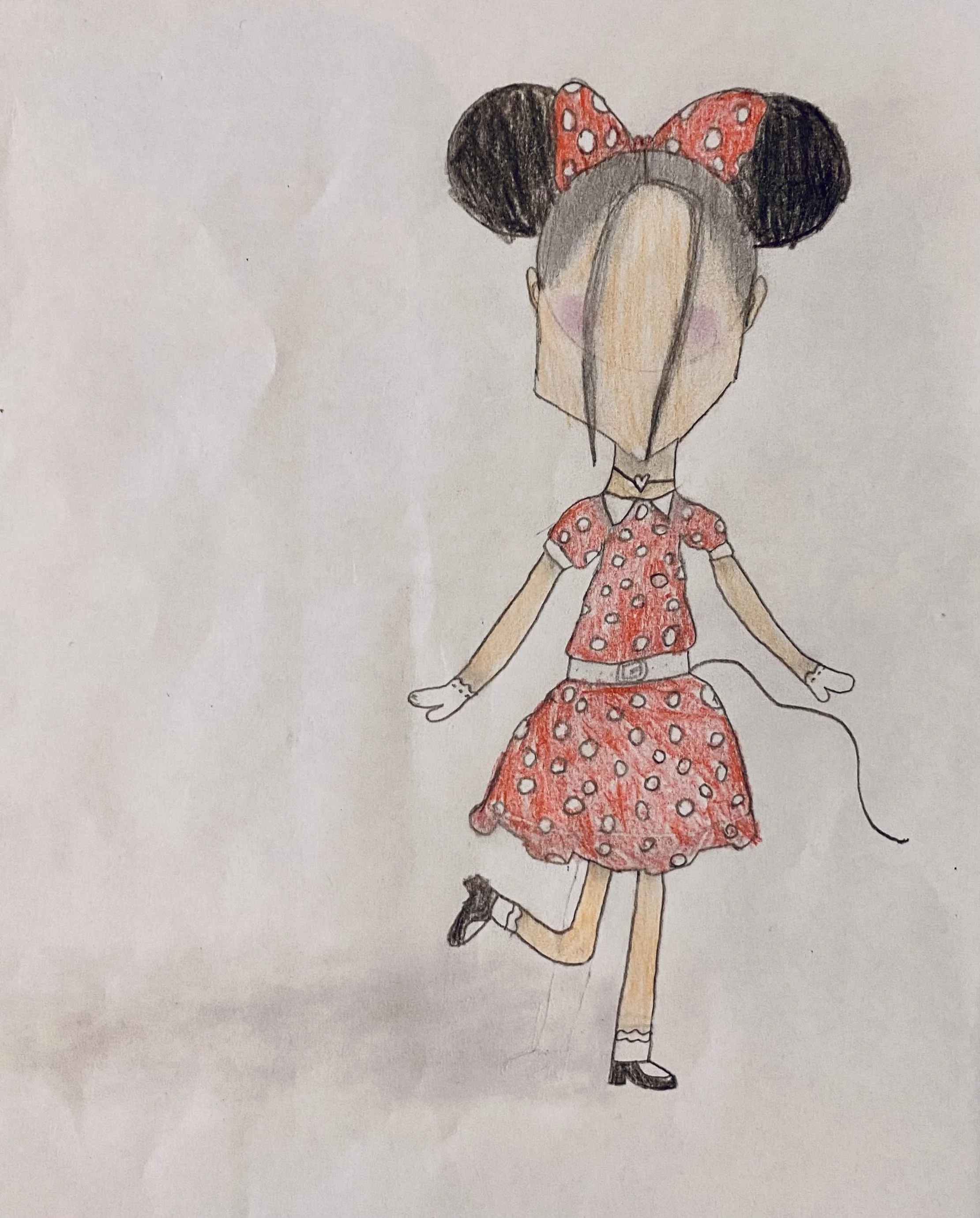 'Mini mouse' by LIly aged 9.jpg