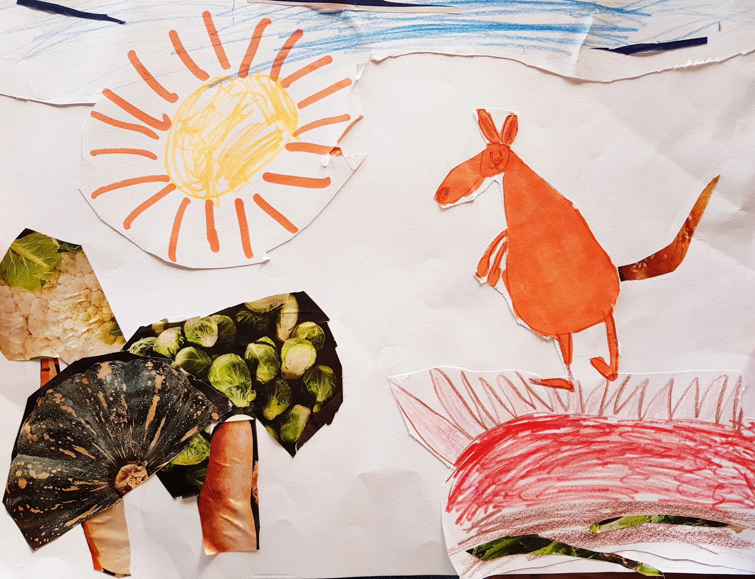Kangaroos land by Ida aged 6.jpg