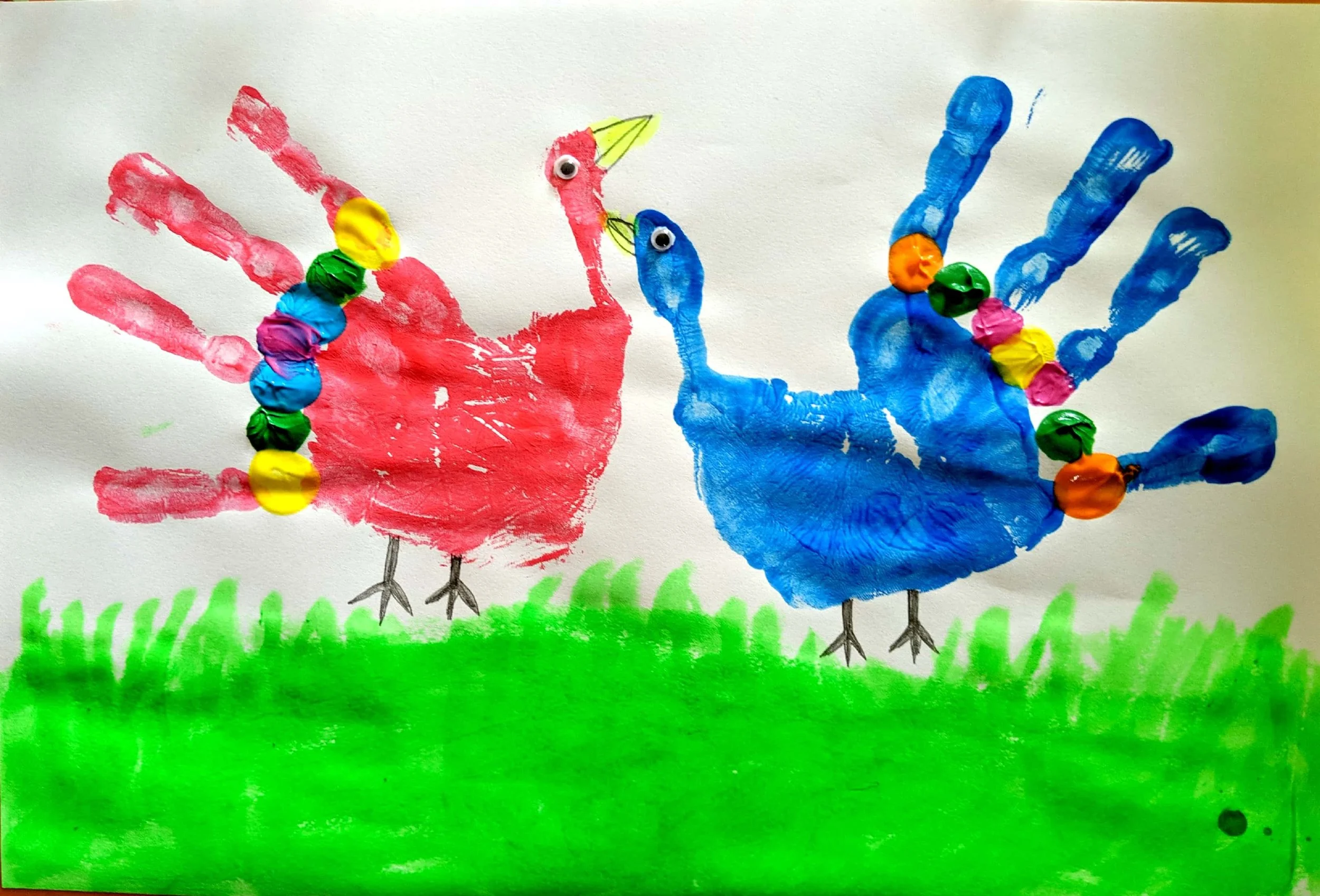 Peacock love by Shivan aged 7.jpg
