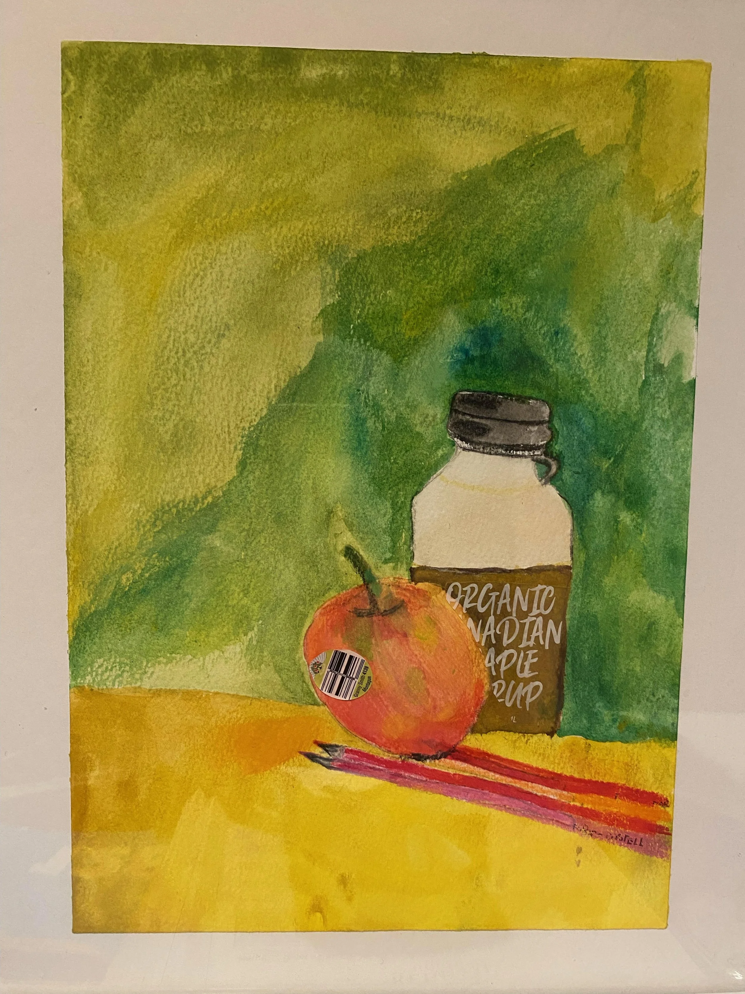 Apple amd maple by Poppy aged 9.jpg