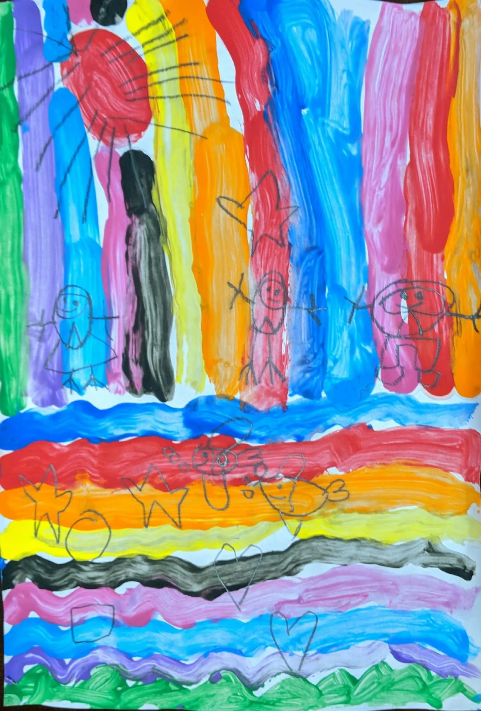 Dancing in rainbow land by Shivan aged 7.jpg