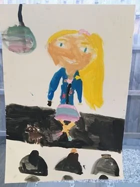 Jo Jo and Bow Bow by Abbies aged 6.jpg
