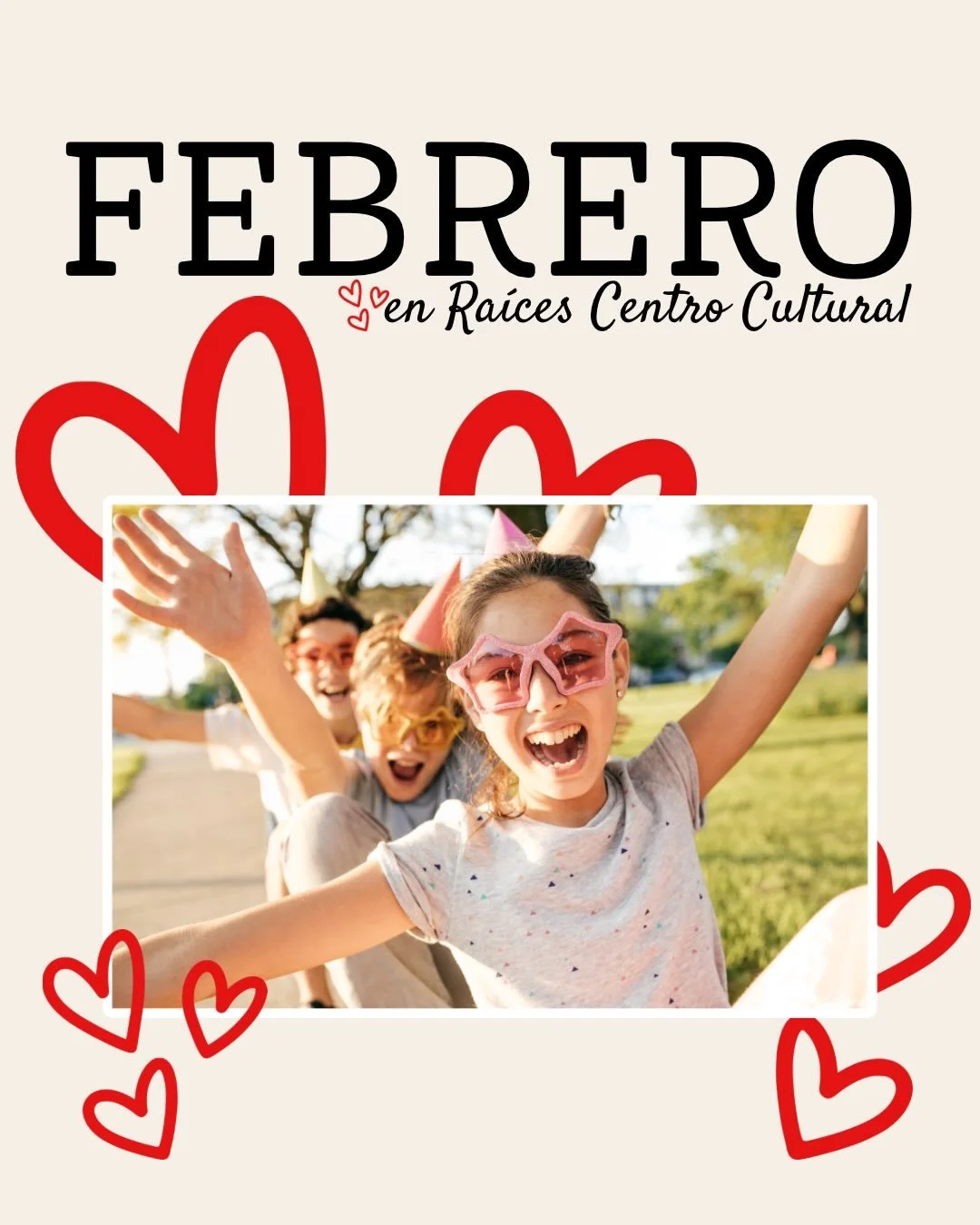 ❤️FEBRERO en Ra&iacute;ces Centro Cultural❤️
&iexcl;Tenemos un mont&oacute;n de planes para todos! 

📅 Eventos semanales
🇺🇸 English Club &mdash; lunes 20:30
🧸Juego libre &mdash; martes 12:00 y jueves 17:00
☕ Coffee + Conversation &mdash; jueves 1