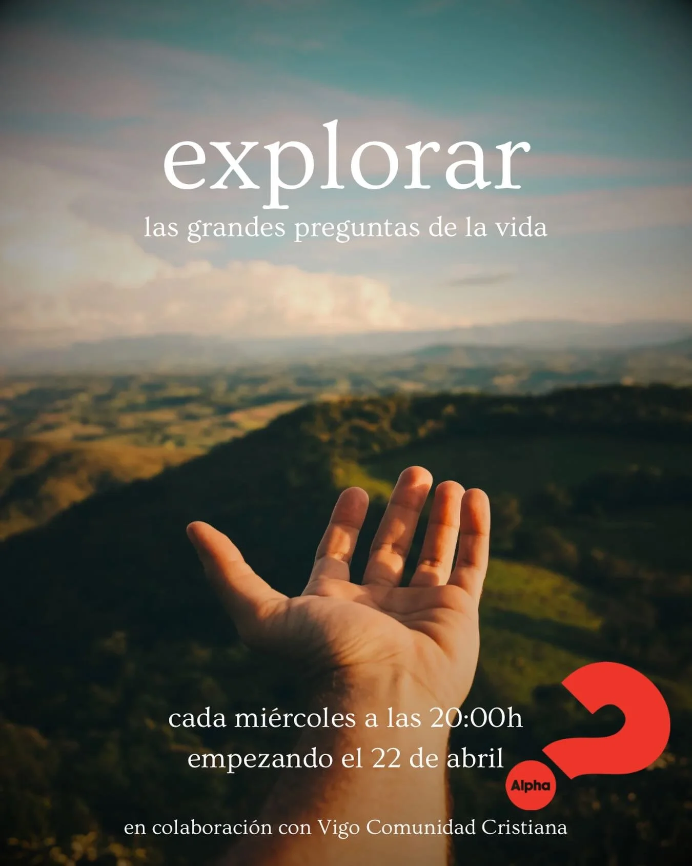 &iquest;Tienes curiosidad por la fe cristiana? ✨

Te invitamos a descubrir sus bases en un ambiente cercano, relajado y sin presi&oacute;n&mdash;un espacio para preguntar, conversar y compartir.

En colaboraci&oacute;n con @vigocomunidadcristiana 🤝

