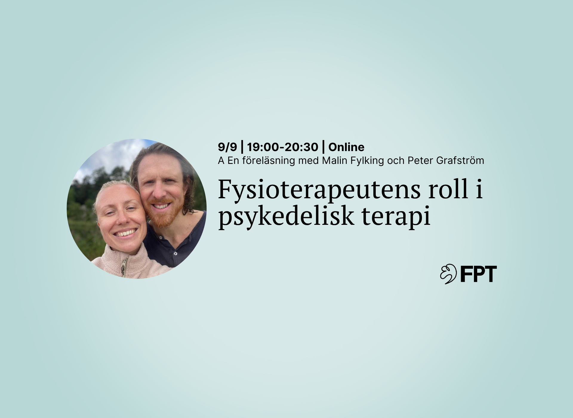 Fysioterapeutens roll i psykedelisk terapi - INSTÄLLT!