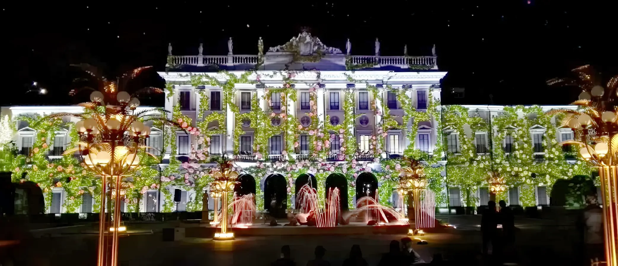 Dolce & Gabbana Projection Mapping a Como