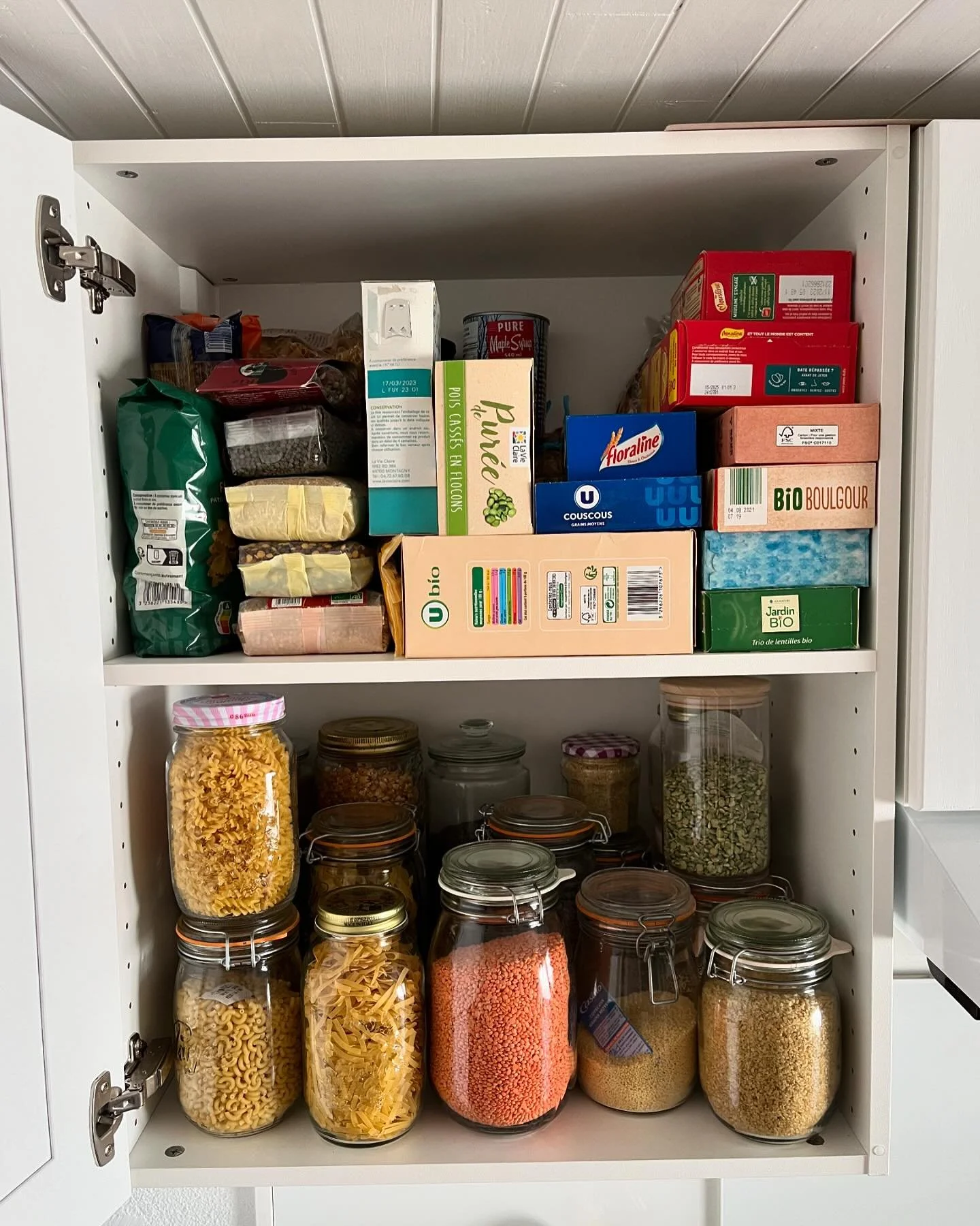 Mission emm&eacute;nagement ! Une cuisine neuve optimis&eacute;e et organis&eacute;e ✔️ #homeorganiser #rangement #organisation #cuisine